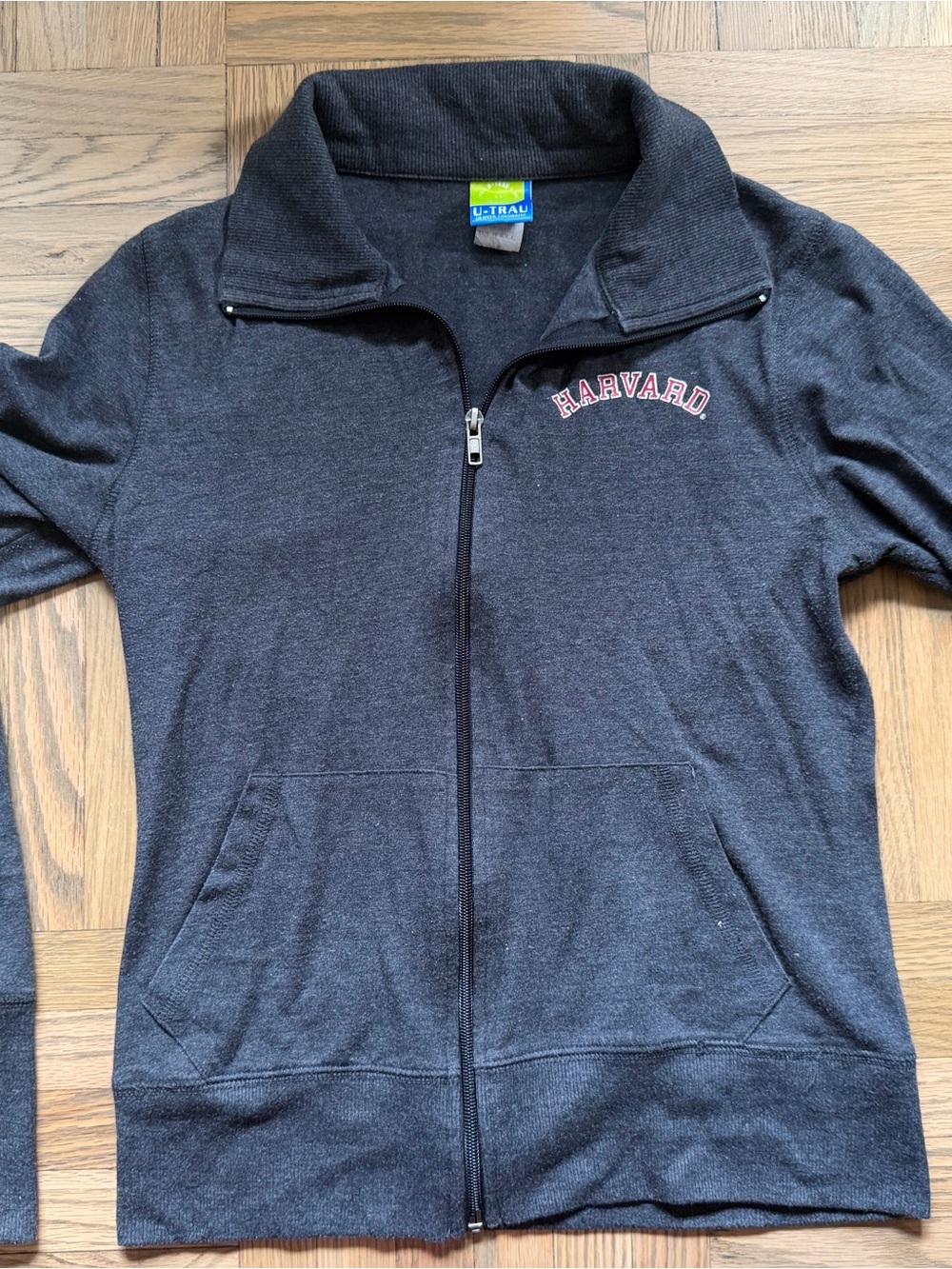 Harvard Zip Jacket - Dark Gray